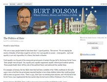 Tablet Screenshot of burtfolsom.com